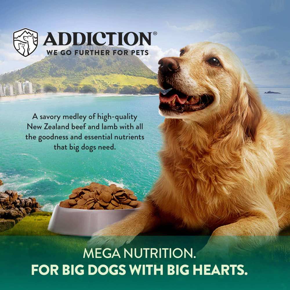 TRIAL SPECIAL 80% OFF: Addiction Mega Grain Free Dry Dog Food 200g