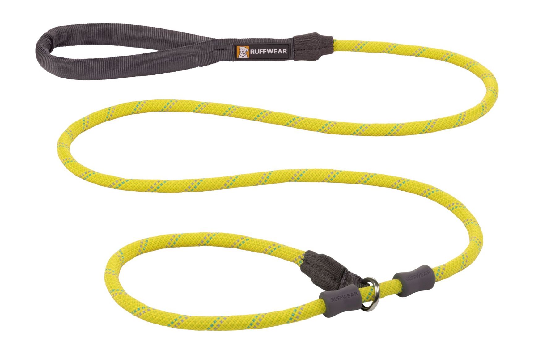 Ruffwear Just-a-Cinch Reflective Rope Slip Dog Leash (Lichen Green)