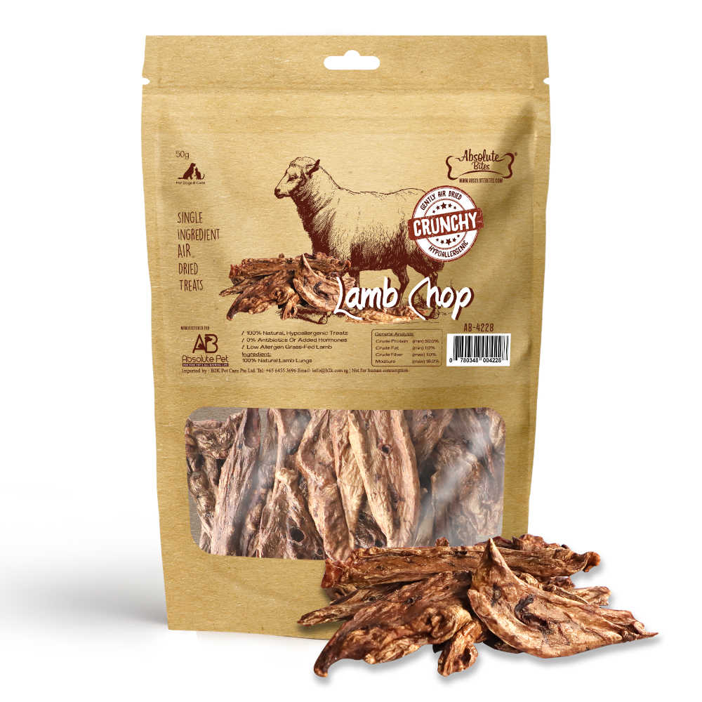 30% OFF: Absolute Bites Lamb Chop Dental Dog Chews - Kohepets