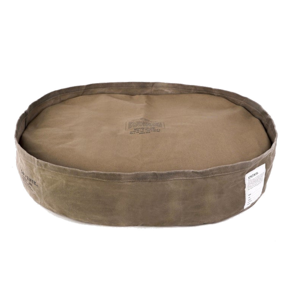 Sputnik Military Reversible Pillow Dog Bed (Khaki)